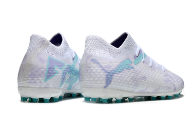 Puma Future Ultimate MG Multi Ground Soccer Cleats - Beige/Jade/Purple