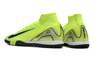 Nike Air Zoom Mercurial Superfly 10 Elite TF Artificial Turf Soccer Shoes - Yellow/Black/Silver