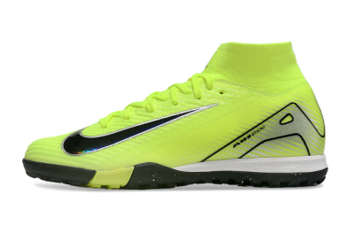 Nike Air Zoom Mercurial Superfly 10 Elite TF Artificial Turf Soccer Shoes - Yellow/Black/Silver