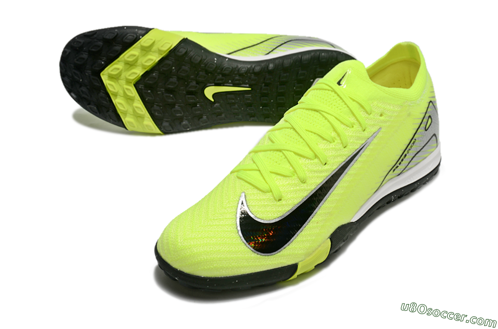 Nike Air Zoom Mercurial Vapor 16 Elite TF Artificial Turf Soccer Shoes - Yellow/Black/Silver 3