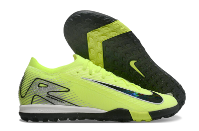Nike Air Zoom Mercurial Vapor 16 Elite TF Artificial Turf Soccer Shoes - Yellow/Black/Silver