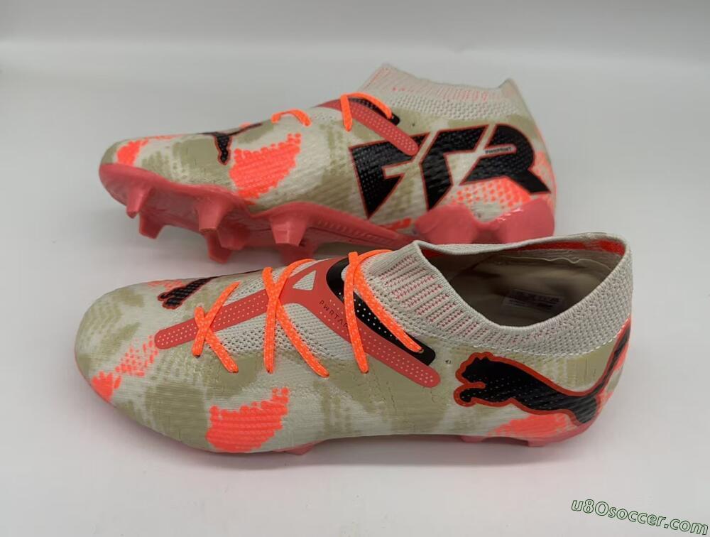 Puma Future 7 Ultimate FG Firm Ground Soccer Cleats - Beige/Black/Brown