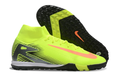 Nike Air Zoom Mercurial Superfly 10 Elite TF Artificial Turf Soccer Shoes - Yellow/Orange/Silver/White