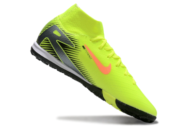 Nike Air Zoom Mercurial Superfly 10 Elite TF Artificial Turf Soccer Shoes - Yellow/Orange/Silver/White