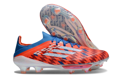 Adidas F50+ Lightstrike Elite FG Firm Ground Soccer Cleats - Red/Blue/White
