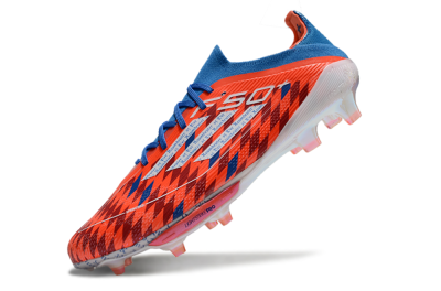Adidas F50+ Lightstrike Elite FG Firm Ground Soccer Cleats - Red/Blue/White