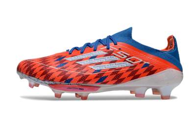 Adidas F50+ Lightstrike Elite FG Firm Ground Soccer Cleats - Red/Blue/White