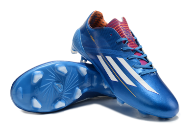 Adidas F50 Adizero Elite FG Firm Ground Soccer Cleats - Blue/White/Red