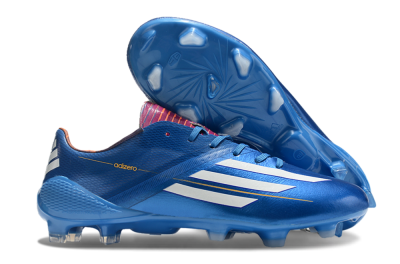 Adidas F50 Adizero Elite FG Firm Ground Soccer Cleats - Blue/White/Red