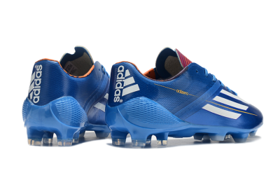 Adidas F50 Adizero Elite FG Firm Ground Soccer Cleats - Blue/White/Red