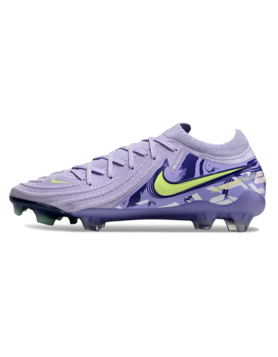 Nike Phantom Luna Elite FG Firm Ground Soccer Cleats - Purple/Yellow/White
