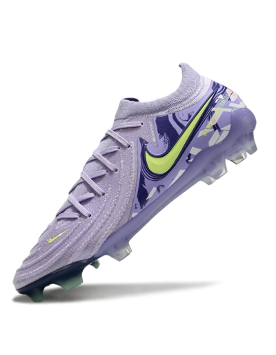 Nike Phantom Luna Elite FG Firm Ground Soccer Cleats - Purple/Yellow/White