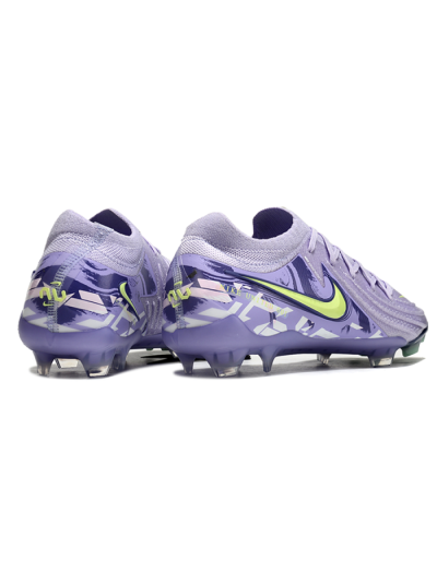 Nike Phantom Luna Elite FG Firm Ground Soccer Cleats - Purple/Yellow/White