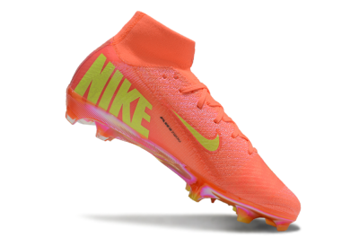 Nike Air Zoom Mercurial Superfly 10 Elite FG Firm Ground Soccer Cleats - Red/Yellow/Black/Gold
