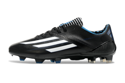 Adidas F50 Adizero Elite FG Firm Ground Soccer Cleats - Black/White/Blue