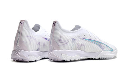 Puma Ultra Ultimate TF Artificial Turf Soccer Shoes - White/Purple/Blue