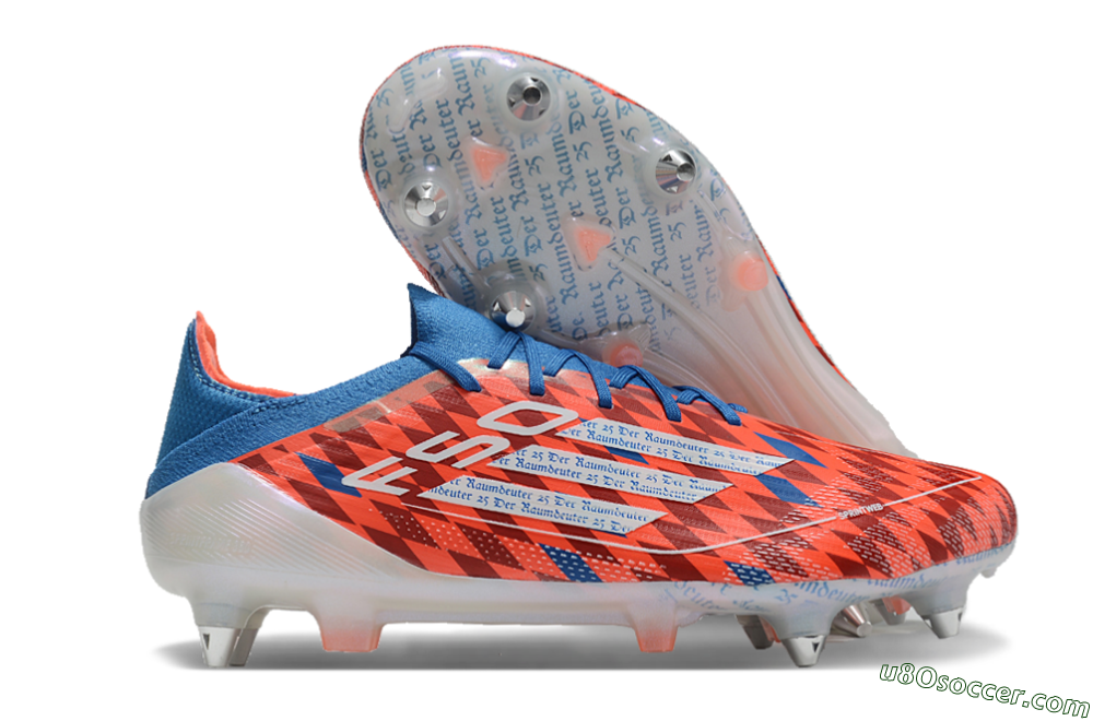 Adidas F50 Elite SG Soft Ground Soccer Cleats - Red/Blue/White 1