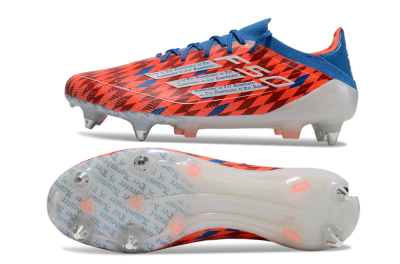 Adidas F50 Elite SG Soft Ground Soccer Cleats - Red/Blue/White