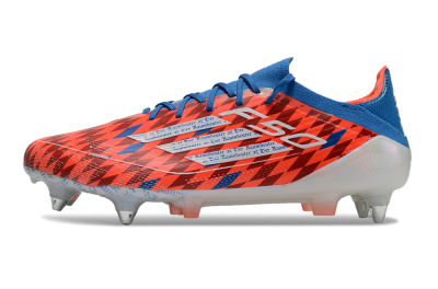 Adidas F50 Elite SG Soft Ground Soccer Cleats - Red/Blue/White