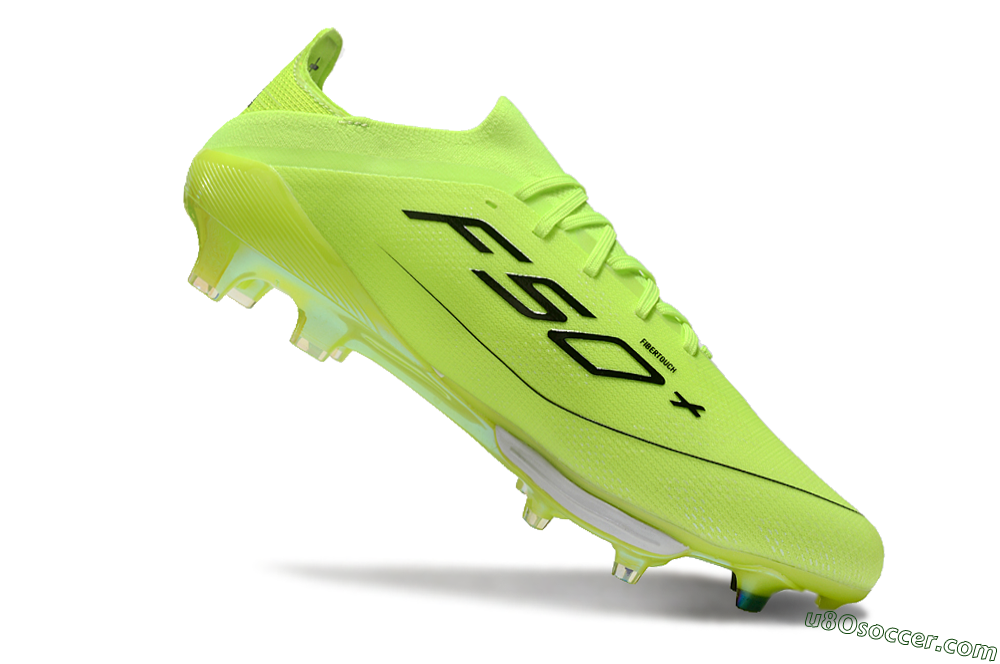 Adidas F50 Lightstrike Elite SG Soft Ground Soccer Cleats - Yellow/Black/White 4