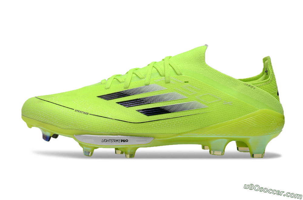 Adidas F50 Lightstrike Elite SG Soft Ground Soccer Cleats - Yellow/Black/White 2