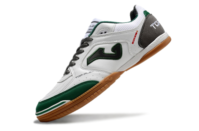 Joma Top Flex 920 IC Indoor & Futsal Soccer Shoes - White/Green/Black