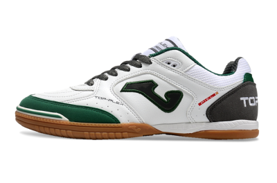 Joma Top Flex 920 IC Indoor & Futsal Soccer Shoes - White/Green/Black