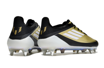 Adidas F50 Elite SG Soft Ground Soccer Cleats - Gold/Black/White