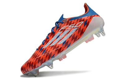 Adidas F50 Elite SG Soft Ground Soccer Cleats - Red/Blue/White