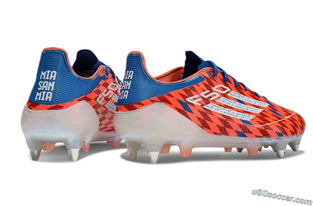 Adidas F50 Elite SG Soft Ground Soccer Cleats - Red/Blue/White 6
