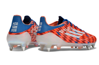 Adidas F50 Elite SG Soft Ground Soccer Cleats - Red/Blue/White
