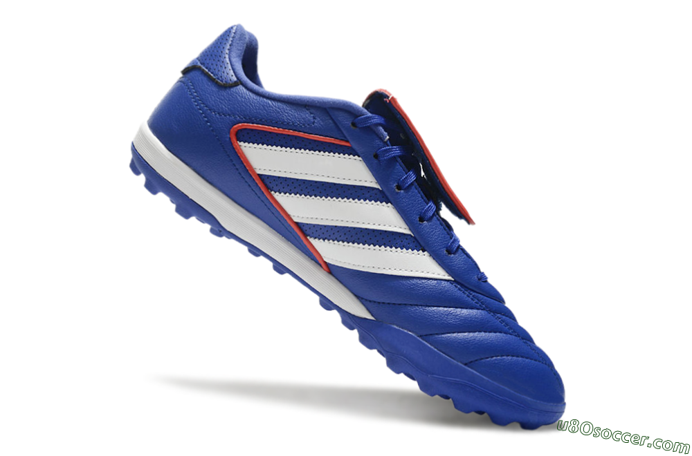 Adidas Copa Gloro 2 TF Artificial Turf Soccer Shoes - Blue/White/Red 4