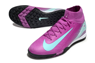 Nike Air Zoom Mercurial Superfly 10 Elite TF Artificial Turf Soccer Shoes - Red/Jade/White