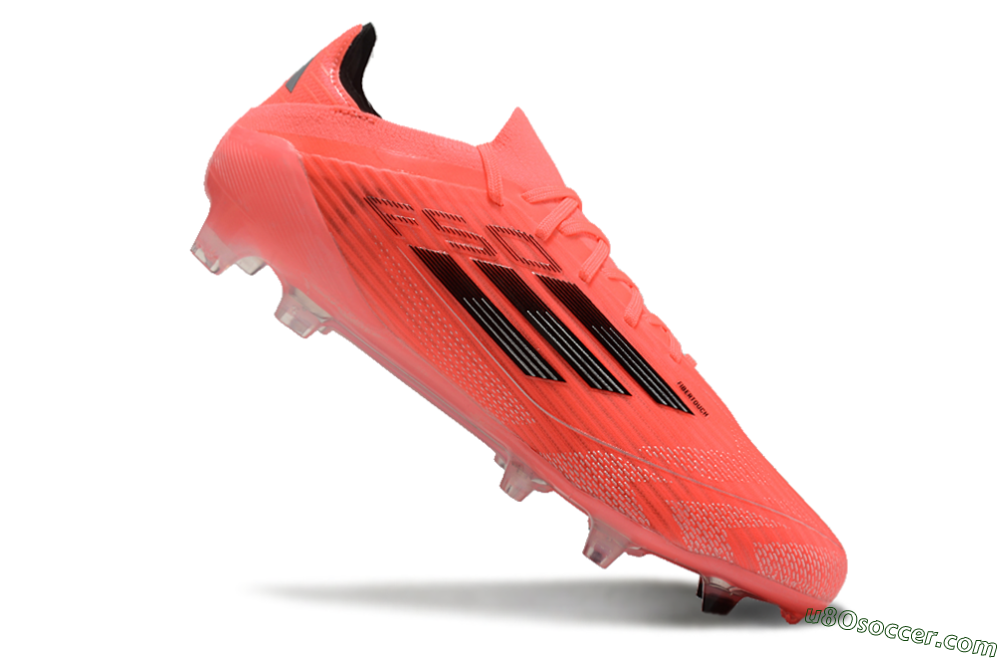 Adidas F50 Elite FG Firm Ground Soccer Cleats - Red/Black/Silver 4