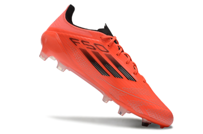 Adidas F50 Elite FG Firm Ground Soccer Cleats - Red/Black/Silver