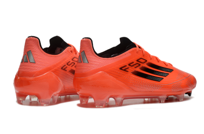 Adidas F50 Elite FG Firm Ground Soccer Cleats - Red/Black/Silver