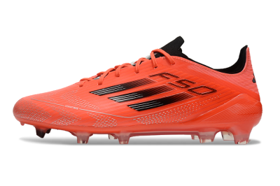 Adidas F50 Elite FG Firm Ground Soccer Cleats - Red/Black/Silver