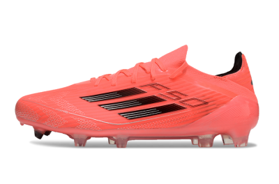 Adidas F50 Adizero FG Firm Ground Soccer Cleats - Red/Black