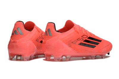 Adidas F50 Adizero FG Firm Ground Soccer Cleats - Red/Black