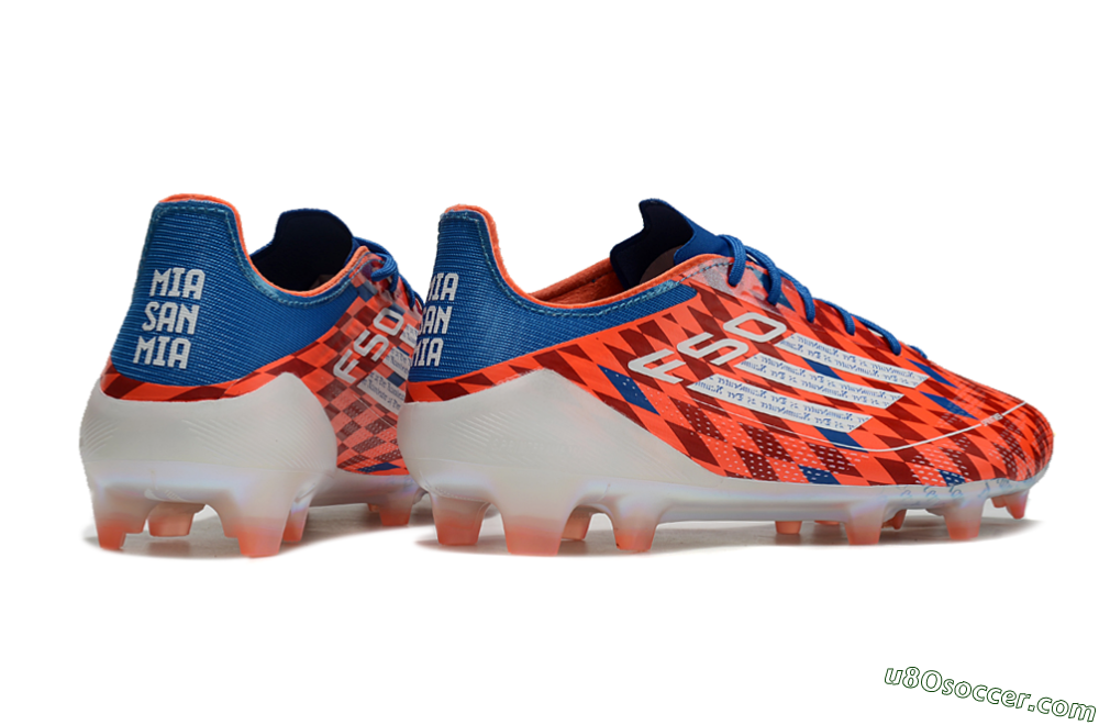 Adidas F50 Elite FG Firm Ground Soccer Cleats - Red/White/Blue 6