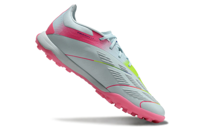 Adidas Predator 24 Elite TF Artificial Turf Soccer Shoes - Jade/Pink/Yellow