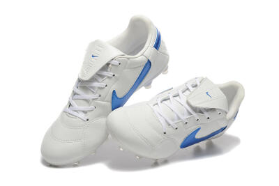 Nike The Premier 3 FG Firm Ground Soccer Cleats - Beige/Blue/White