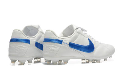Nike The Premier 3 FG Firm Ground Soccer Cleats - Beige/Blue/White