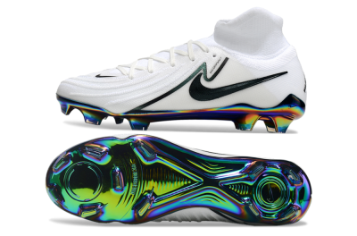Nike Phantom Luna Elite FG Firm Ground Soccer Cleats - White/Black/Gold