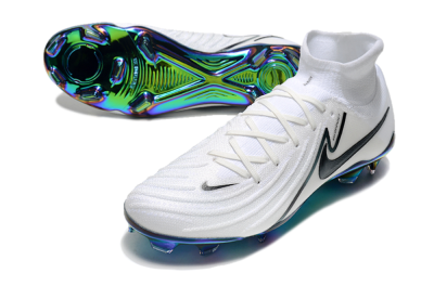 Nike Phantom Luna Elite FG Firm Ground Soccer Cleats - White/Black/Gold