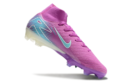 Nike Air Zoom Mercurial Superfly 10 Elite FG Firm Ground Soccer Cleats - Purple/Green