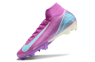 Nike Air Zoom Mercurial Superfly 10 Elite FG Firm Ground Soccer Cleats - Purple/Green