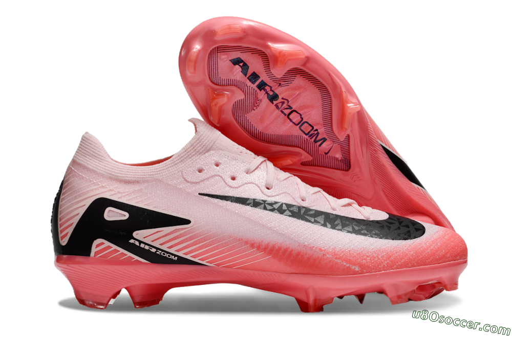 Nike Air Zoom Mercurial Vapor 16 Elite FG Firm Ground Soccer Cleats - Pink/Red/Black 1