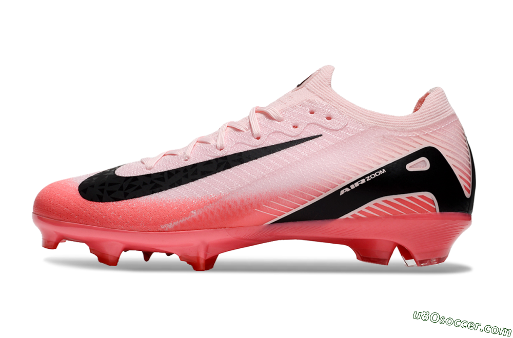 Nike Air Zoom Mercurial Vapor 16 Elite FG Firm Ground Soccer Cleats - Pink/Red/Black 2