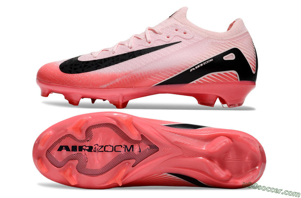 Nike Air Zoom Mercurial Vapor 16 Elite FG Firm Ground Soccer Cleats - Pink/Red/Black 0